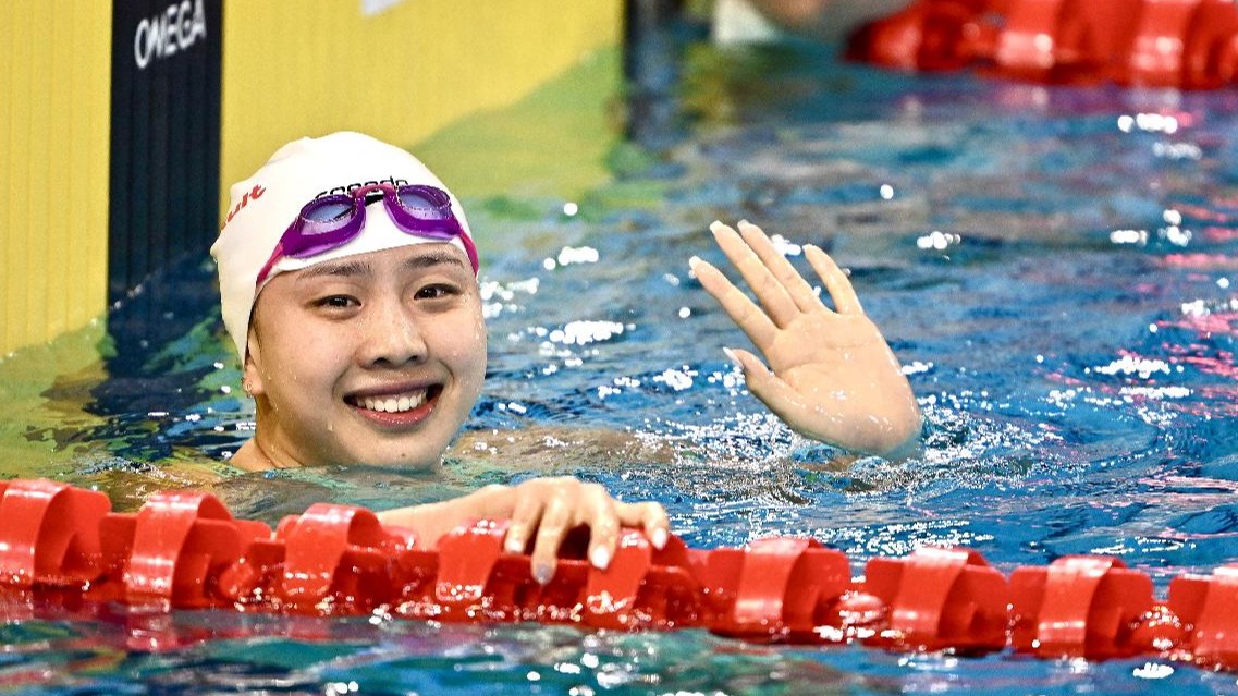 破纪录!百米蛙泳中国选手夺牌 破纪录!百米蛙泳中国选手夺牌